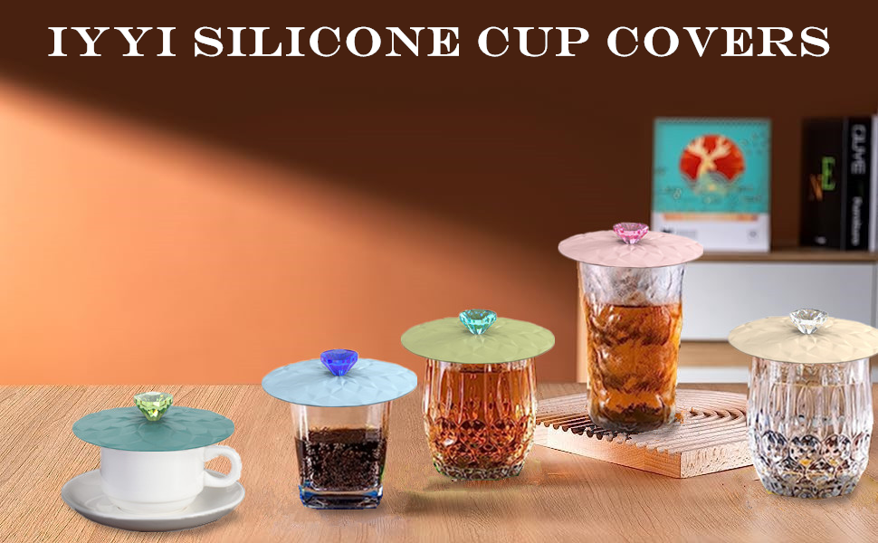 Cup Cover, Drink Cover, Silicone Lids, Cup lid, Mug cover,mug lid