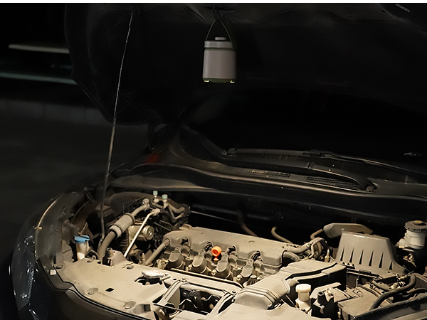 HALOSTORMS hands-free operation LED lantern for car repair
