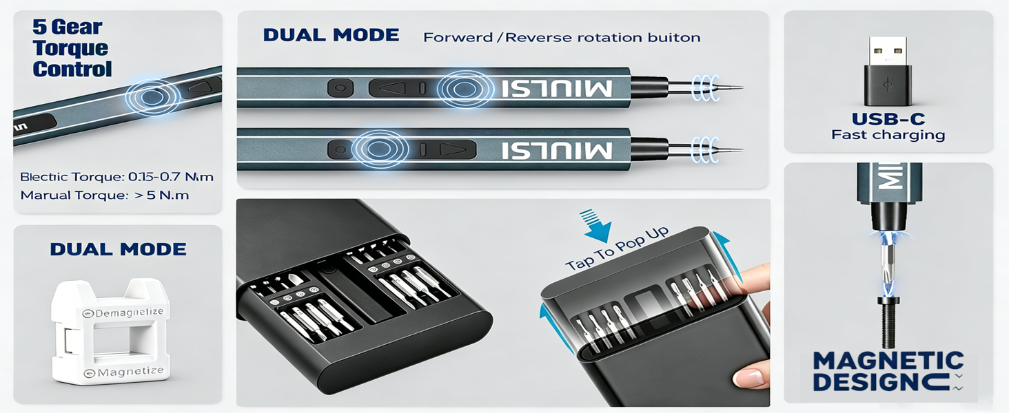 Electric Screwdriver Set