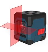 Laser Level, RockSeed Cross Line Laser with Self-Leveling, Vertical and Horizontal Line, Rotatabl...