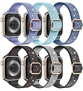 LETOID Stretchy Bands Designed for Apple Watch Band 38mm 40mm 41mm 42mm 44mm 45mm 46mm 49mm Women...