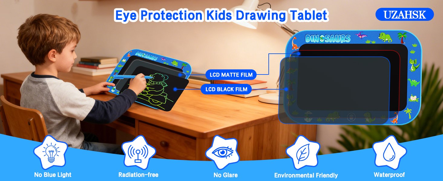 LCD Writing Tablet for Girls Boys Kids
