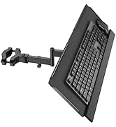Keyboard Tray Pole Mount - PUTORSEN Keyboard Mount fits Most Standard and Oversized Keyboards, Ho...