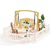 Rolife Super Creator Accessories Sunny Break Terrace, Tiny House Building Blocks for Little Dolls...