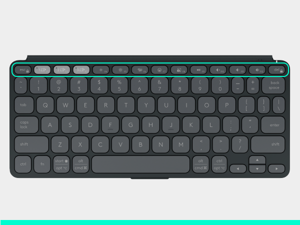 Keys-To-Go 2 Portable Bluetooth Slim Keyboard for Tablet With Built-in Cover