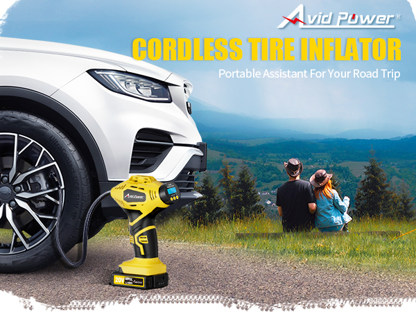 Portable tire inflator