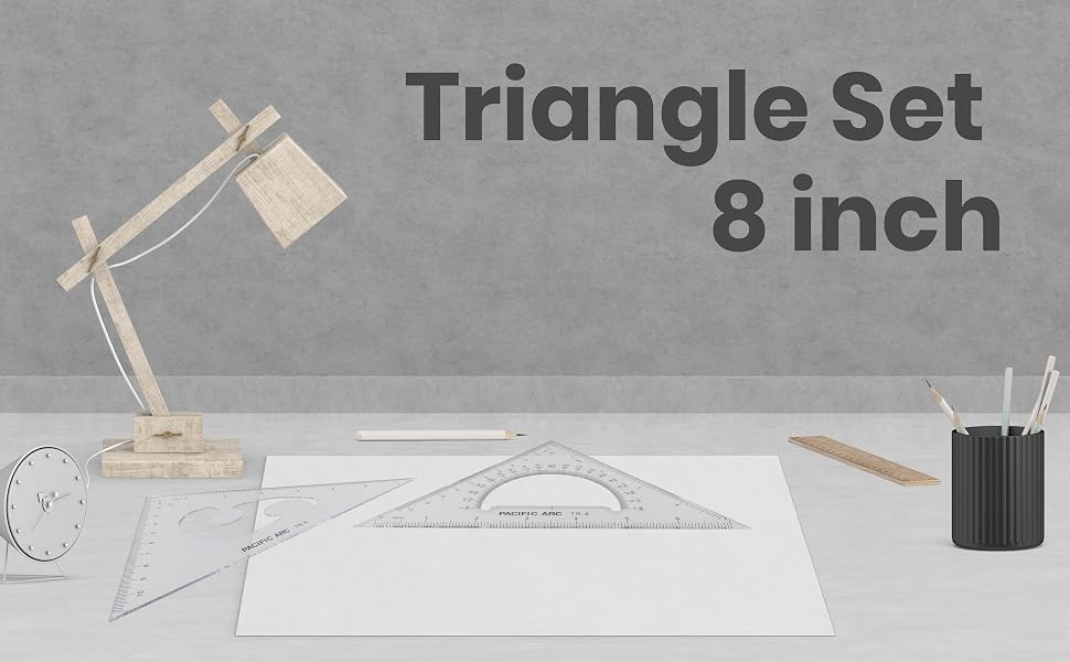 drafting triangle set