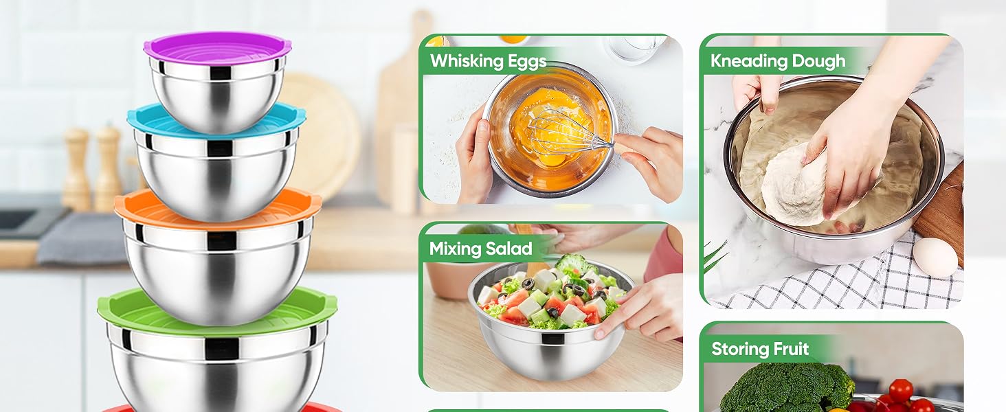 mixing bowls