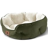 Asvin Small Dog Bed for Small Dogs, Cat Beds for Indoor Cats, Pet Bed for Puppy and Kitty, Extra ...