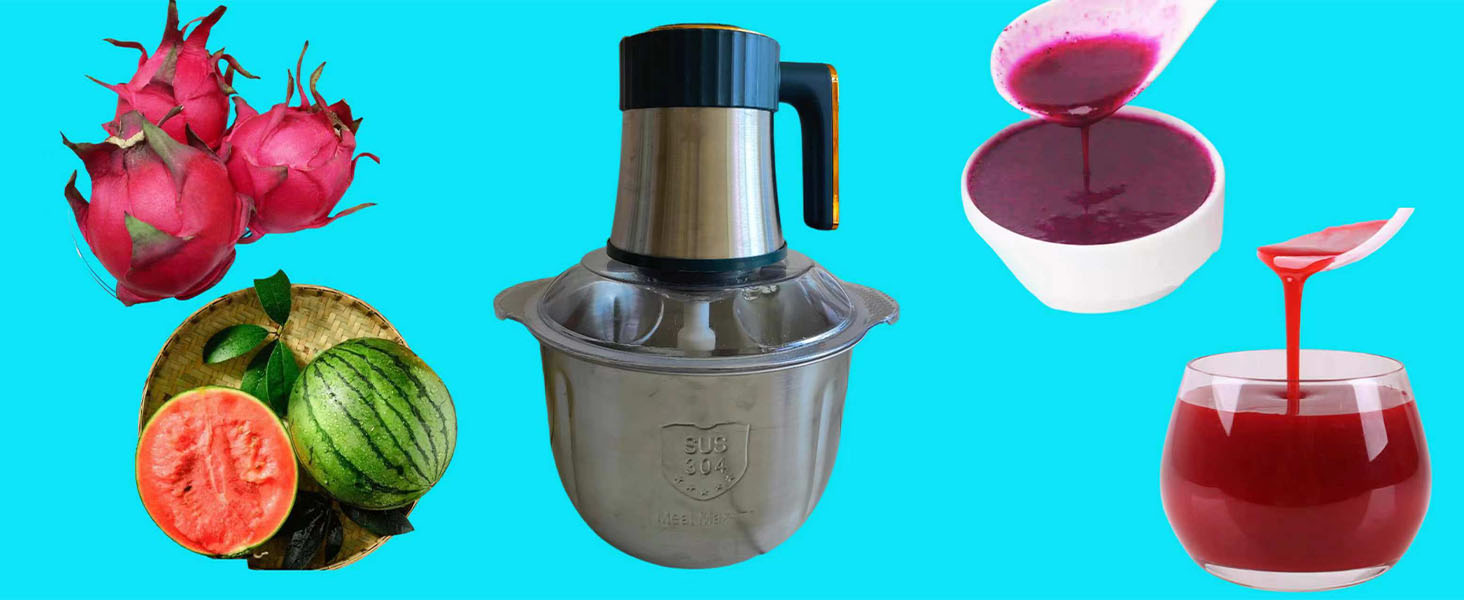 Suitable for various fruits and ingredients