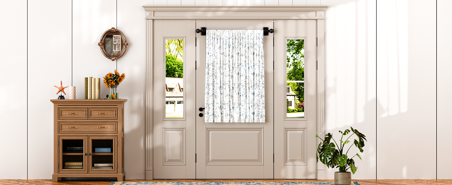 curtain rods no drilling