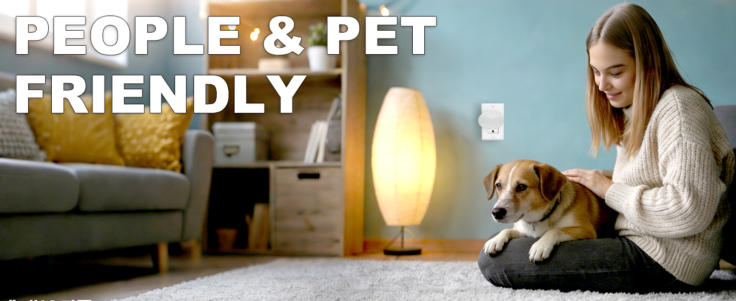 PEOPLE & PET FRIENDLY
