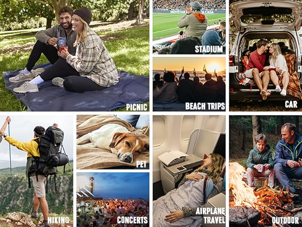 outdoor blankets for cold weather