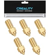 Official Creality Ender 3 V3 SE Nozzles 0.4mm 5PCS High-Speed Brass Nozzles 3D Printer Accessorie...