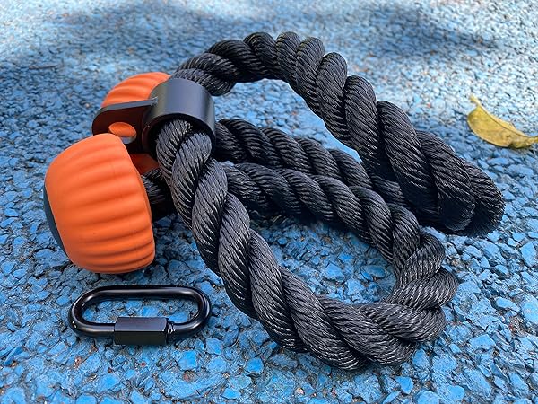 SELEWARE Triceps Rope with Non-Slip Soft Rubber Ends