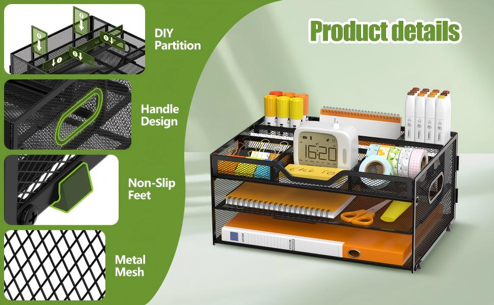 pencil holder desk organizer