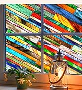 Stained Glass Window Privacy Film