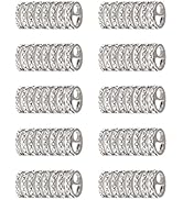 Mikikit Rhinestone Decor 10Pcs Delicate Watch Alloy Watchband Connector Watchband Watchband Conne...