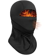 Achiou Ski Mask for Men Women, Dual-Layer Balaclava, Cold Weather Windproof Face Mask Shiesty, Br...