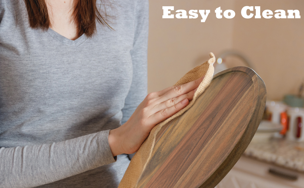 acacia lazy susan