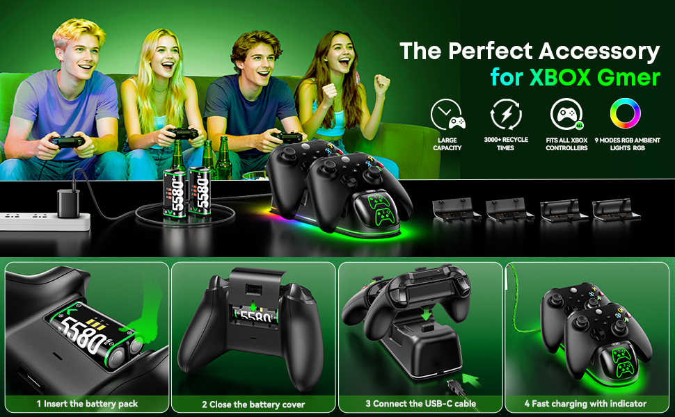 xbox one controller charger