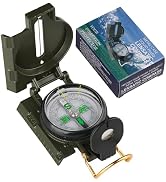 Orienteering Compass, Wilderness Survival Compass for Kids- Magnetic Gear Set Navigation Map- Bac...