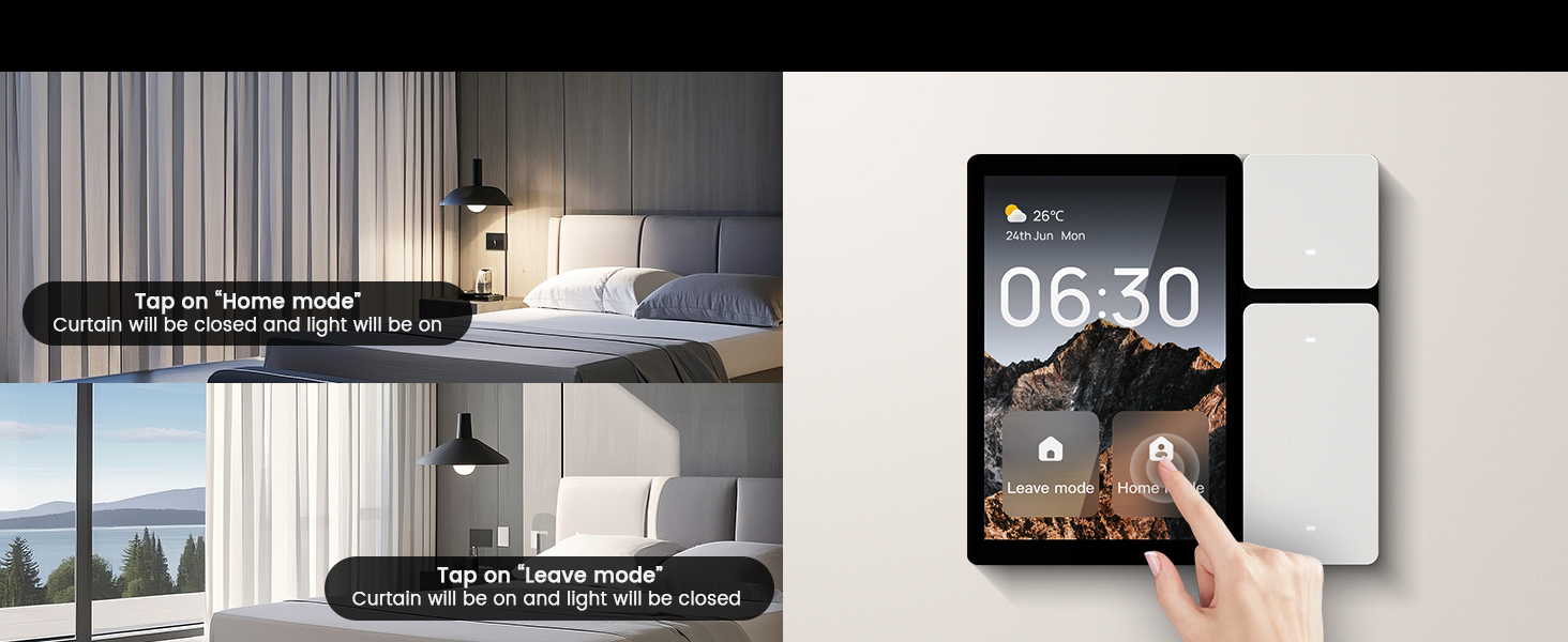 Control smart scenes in your home