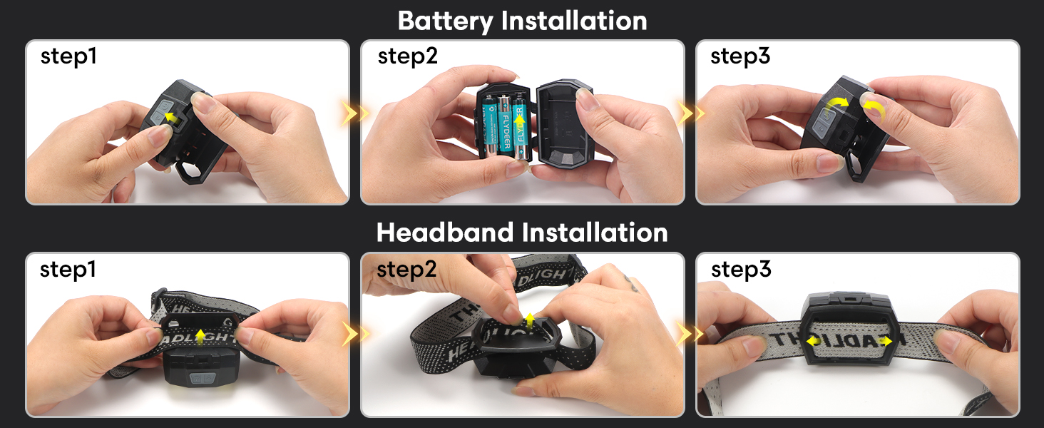 head flashlight for adults