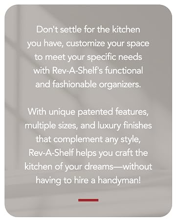 Rev-A-Shelf Upgrade Your Home