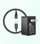 5V USB Plug Pet Feeder Power Adapter Replacement for WOPET Automatic Cat Feeder