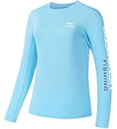 BASSDASH Women’s UPF 50+ UV Sun Protection Long Sleeve Shirts Quick Dry T-Shirt for Fishing Hikin...
