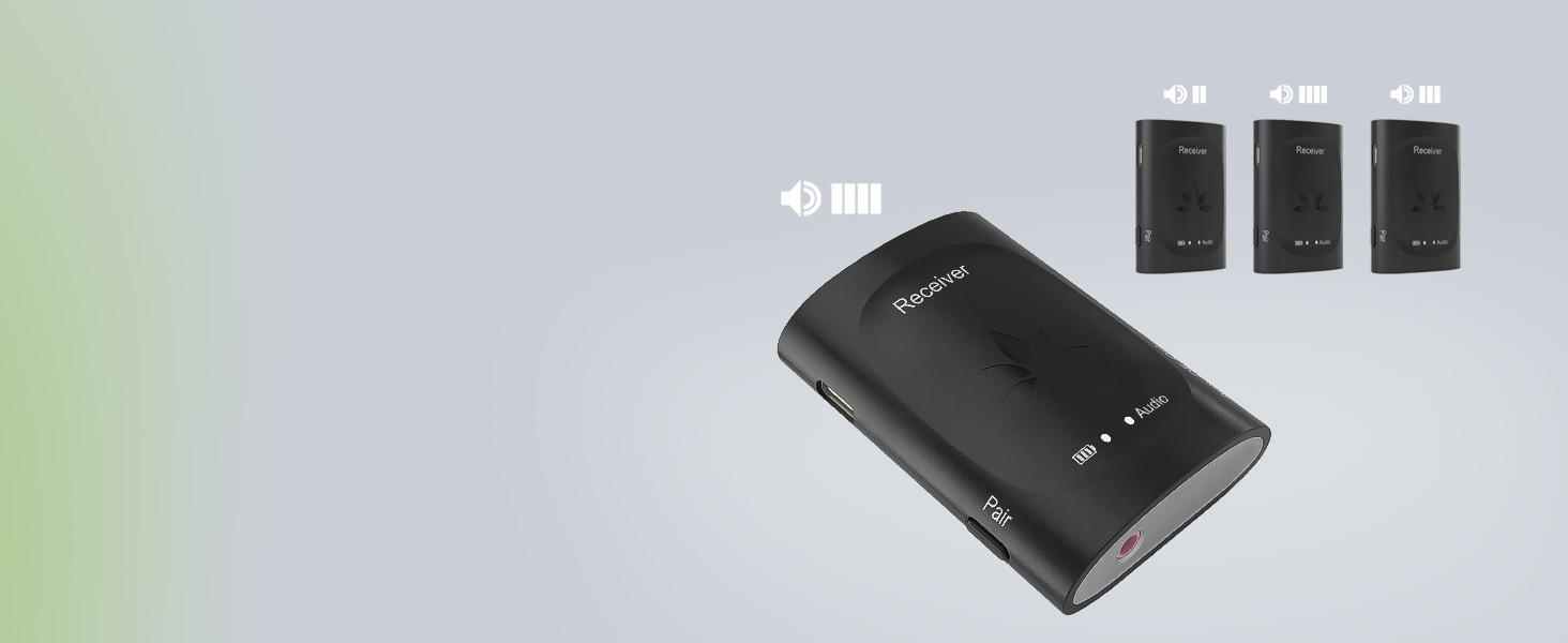 Each audiplex receiver has their own volume setting.