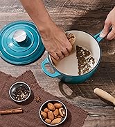 Enameled Cast Iron Milk Pan