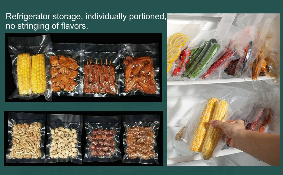 different foods are packed separately. Prevent food from stringing flavors.