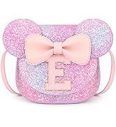 mibasies Toddler Purse Girl Gifts: Birthday Gifts for Girls 3-8 Mini Mouse Ears Bow Purse (Purple...