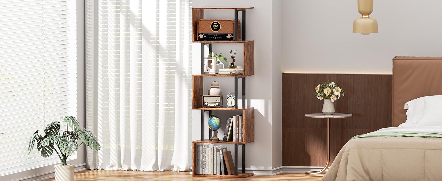 bookshelf for bedroom
