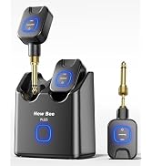 Wireless Guitar System, 5.8GHz with Charging Box, 6 Channels, 30H Work Time, Transmitter Receiver...