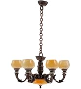 HOMSFOU Mini Chandelier Light Fixture Miniature Chandelier 1:12 Dollhouse Hanging Lamp Model Doll...