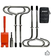 Ice Anchor Tool Kit Fishing Tent Stakes Drill Adapter Stainless Steel Shelter Set High Strength