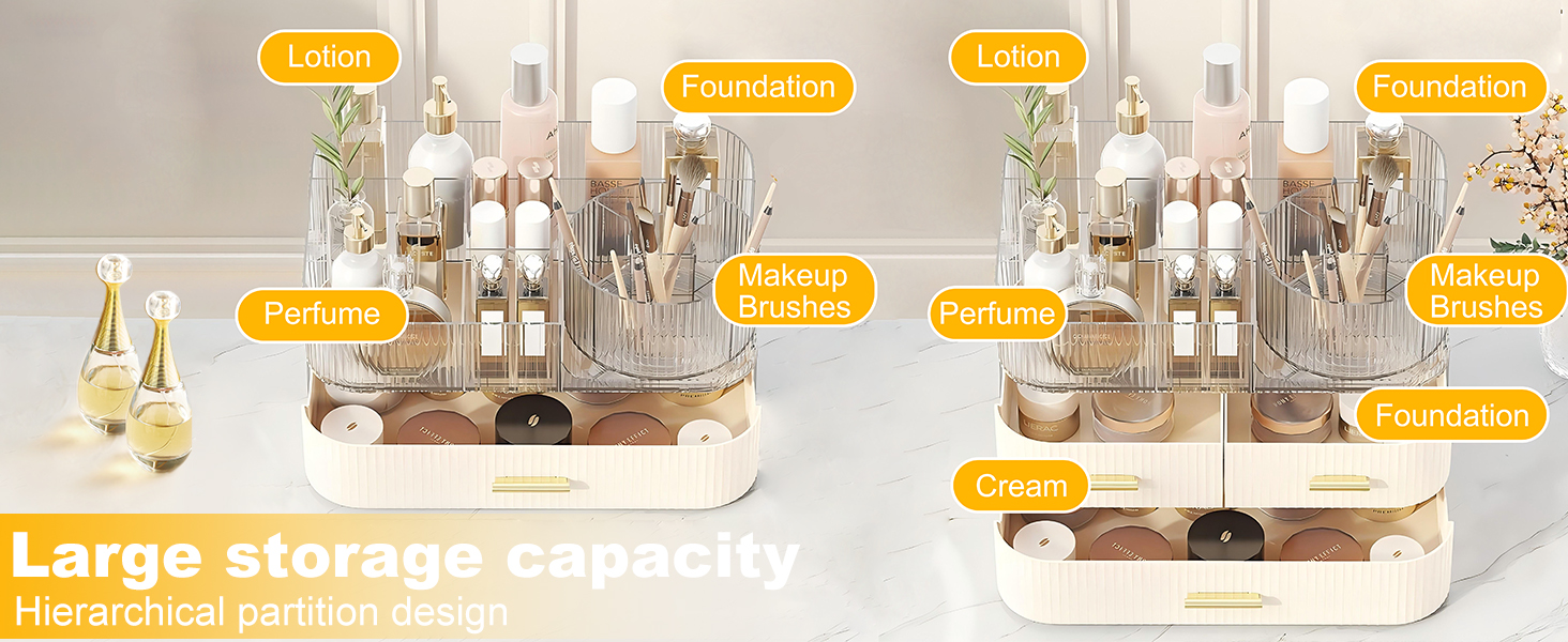 makeup organizer