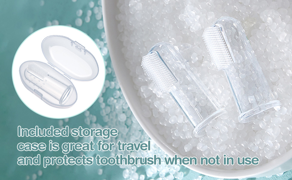 finger toothbrush for toddlers 1-3
