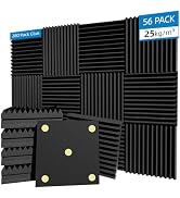 56 Pack Sound Proof Foam Panels |1