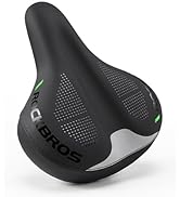 ROCKBROS Bike Seat Inflatable Air Cushion Shock Absorbing Comfortable Saddle Universal Fit Bicycle