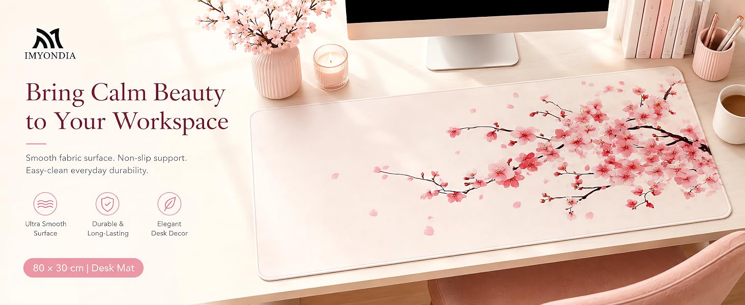 Cherry Blossom Desk Mat