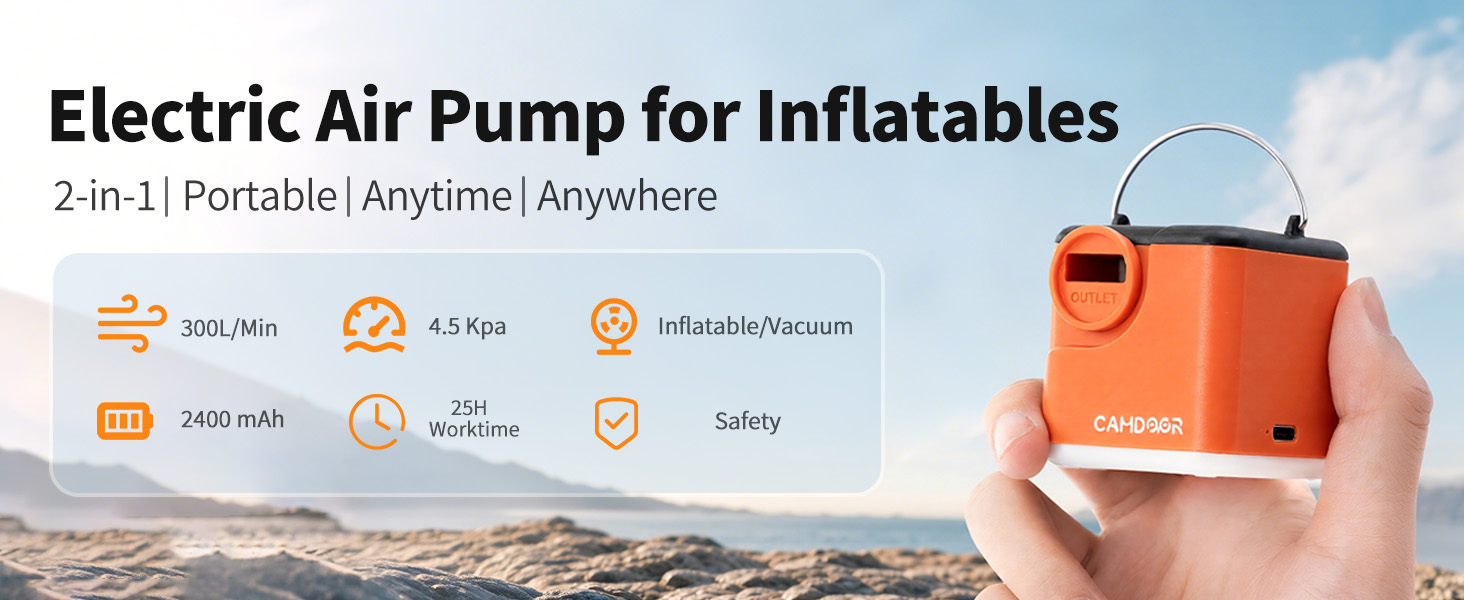 Air Pump for Inflatables