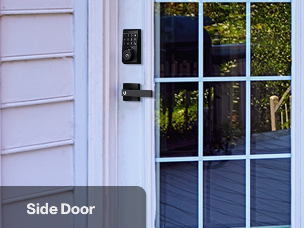 keyless entry door lock deadbolt