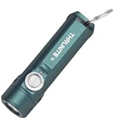 ThruNite Ti Keychain Flashlight, USB-C Rechargeable Mini Flashlight, 650 Lumens with Magnetic Tai...