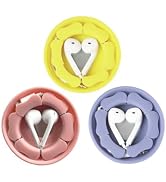 Earbuds Case Holder 3 Pack Magnetic MAIRUI Wired Earphone Cable Cord Winder Tangle-Free Headphone...