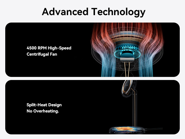 cooling wireless charger