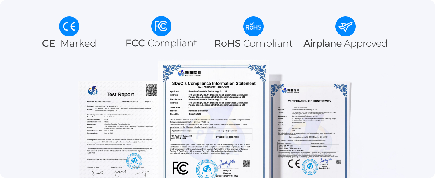 Global Safety Certified.